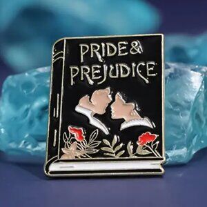 Pride & Prejudice Collectible Enamel Pin - iconic and classic NEW